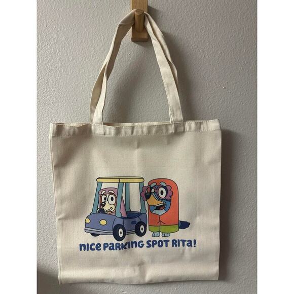 Bluey | Nice Parking Spot Rita Tote Bag | One Size | - Picture 1 of 1